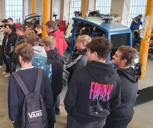 Navštívili nás studenti – budoucí opraváři zemědělských strojů