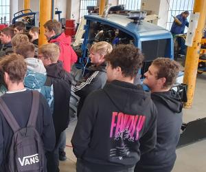 We Were Visited by Students – Future Agricultural Machinery Technicians